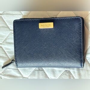 Kate Spade Bifold Wallet, Navy